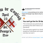 Facebook apologises after banning users for sharing St George’s Day flags on timelines – The Sun